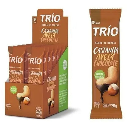 Barrinha De Cereais Sabor Banana Aveia E Mel Caixa Com 12un