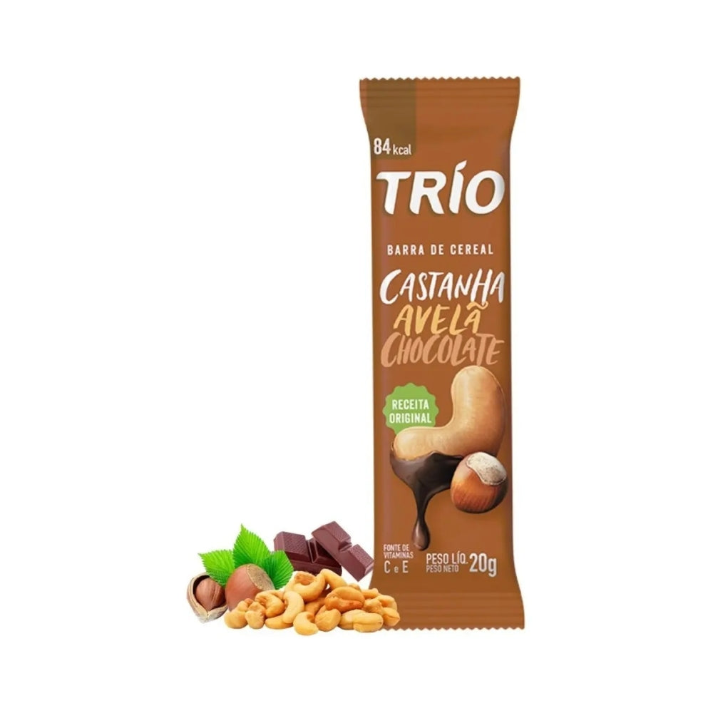 Barrinha De Cereais Sabor Banana Aveia E Mel Caixa Com 12un