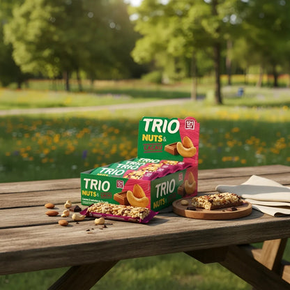 Barra De Cereal Trio Nuts E Cacau 25g - Caixa C/12 Uni.