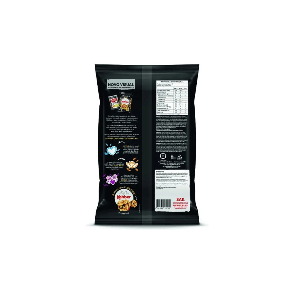 Granola Tradicional Zero Acucar 1kg Kobber