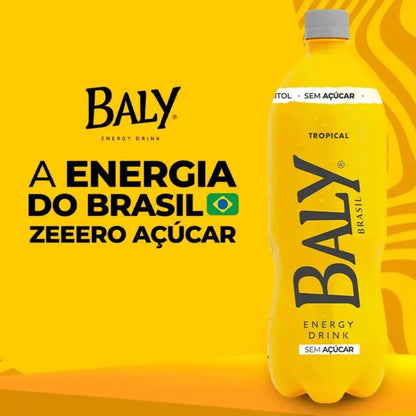 Energetico Baly Energy Drink Tropical Sem acucar 1l