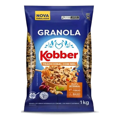 Granola Castanhas e Mel 1kg Kobber