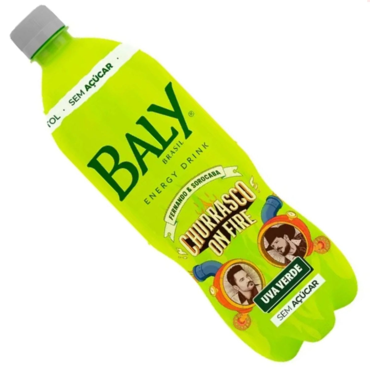 Energetico Baly Uva Verde Sem Acucar 1L