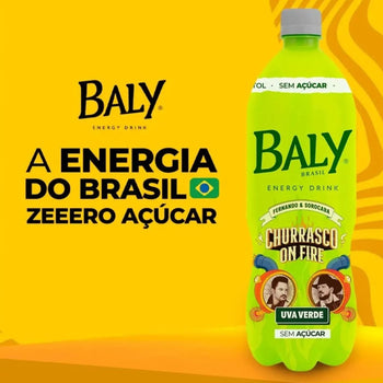 Energetico Baly Uva Verde Sem Acucar 1L