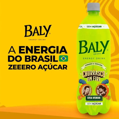 Energetico Baly Uva Verde Sem Acucar 1L