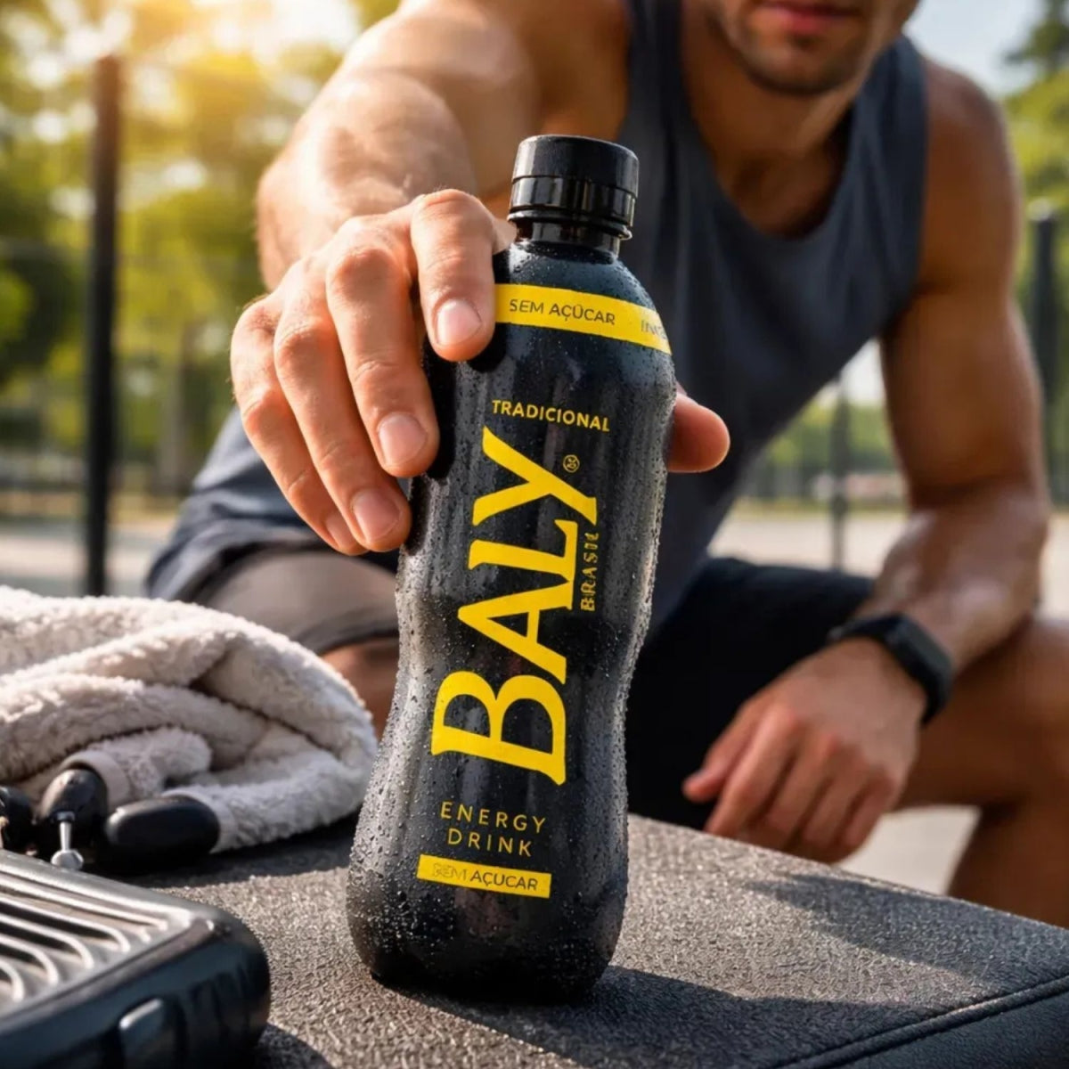 Energetico Baly Tradicional Sem Acucar Energy Drink 1l