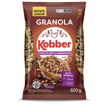 Granola Kobber Chocolate e Amendoim 800g