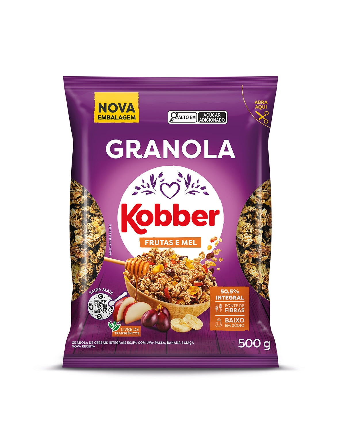 Granola Frutas e Mel Nutrir 500g