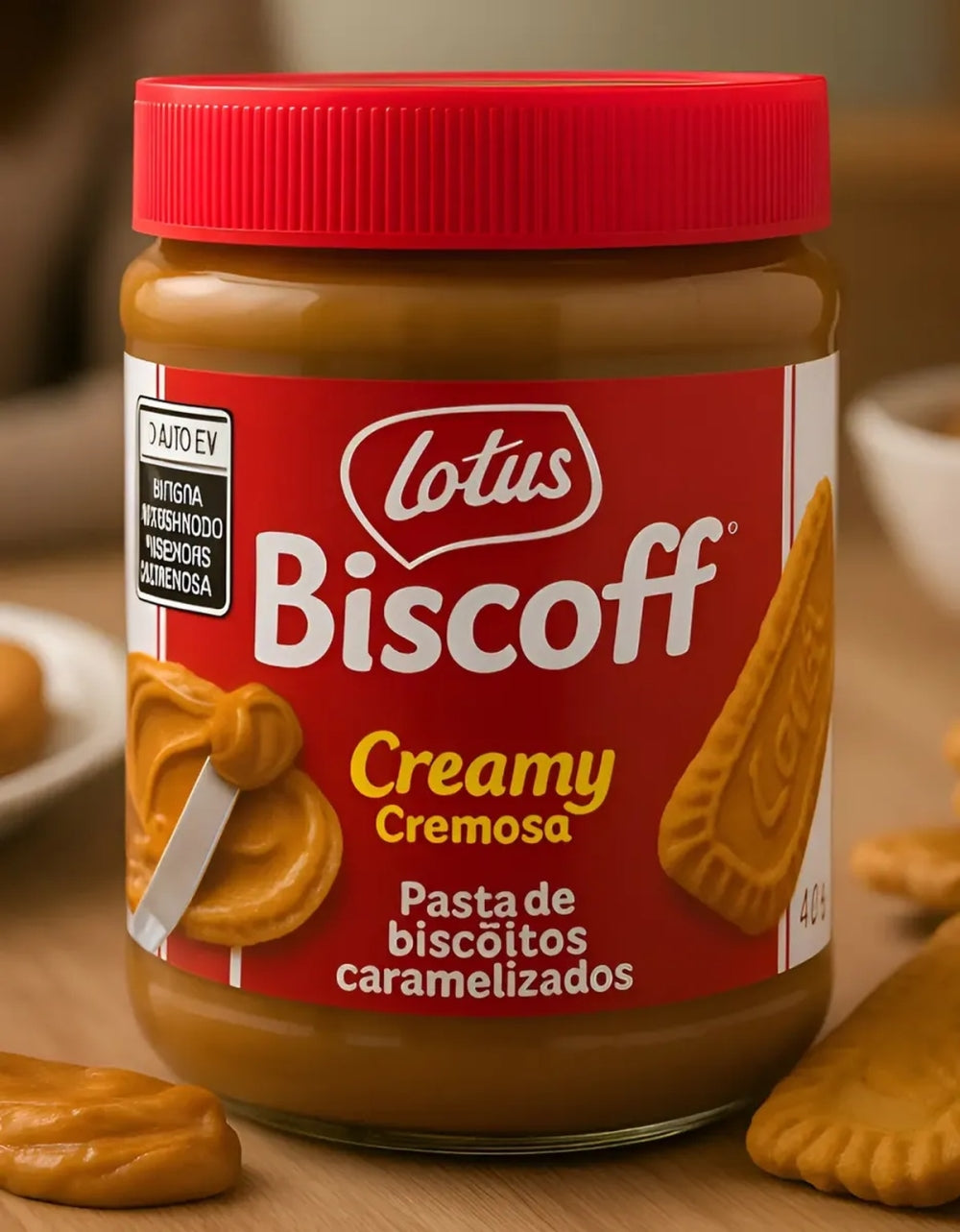 Pasta de Biscoito Lotus Biscoff Spread 400g