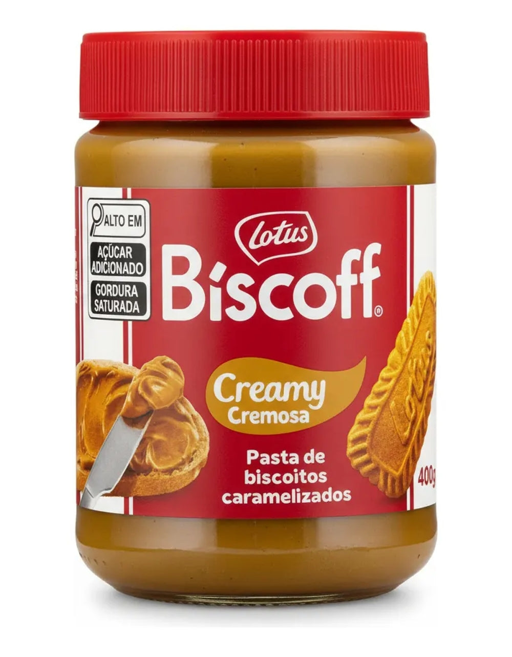 Pasta de Biscoito Lotus Biscoff Spread 400g