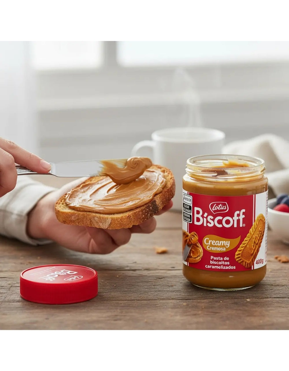 Pasta de Biscoito Lotus Biscoff Spread 400g