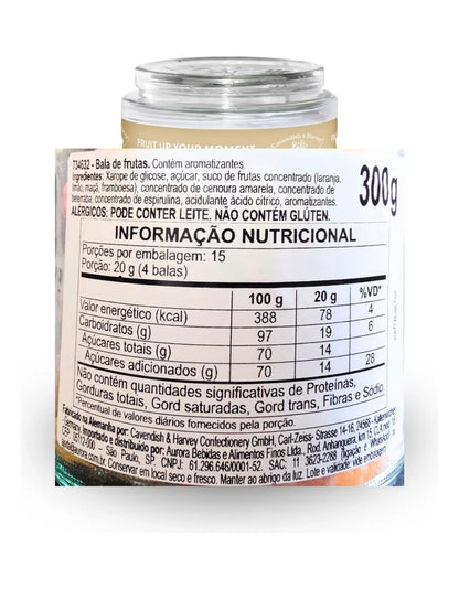 Bala Cavendish e Harvey Mixed Fruit 300g