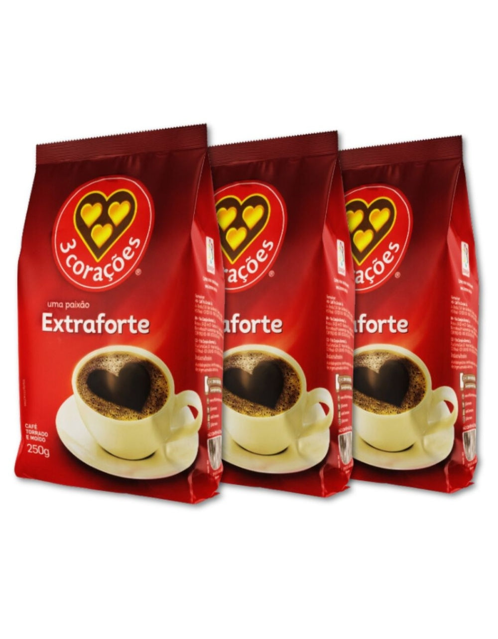 Cafe 3 Coracoes Fort 250g