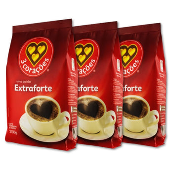 Cafe 3 Coracoes Fort 250g