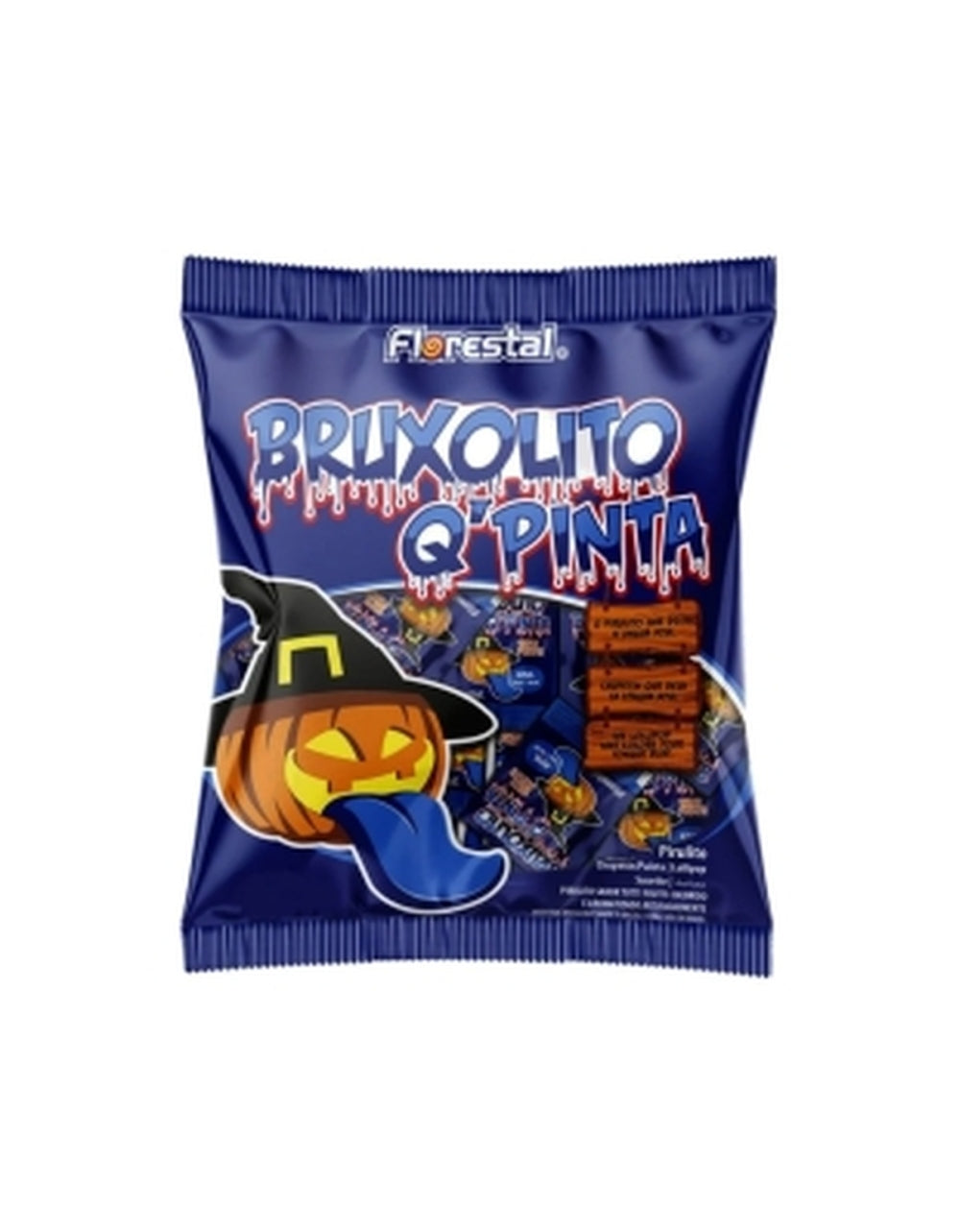 Pirulito Bruxolito Q\'Pinta Tutti-Frutti 120g