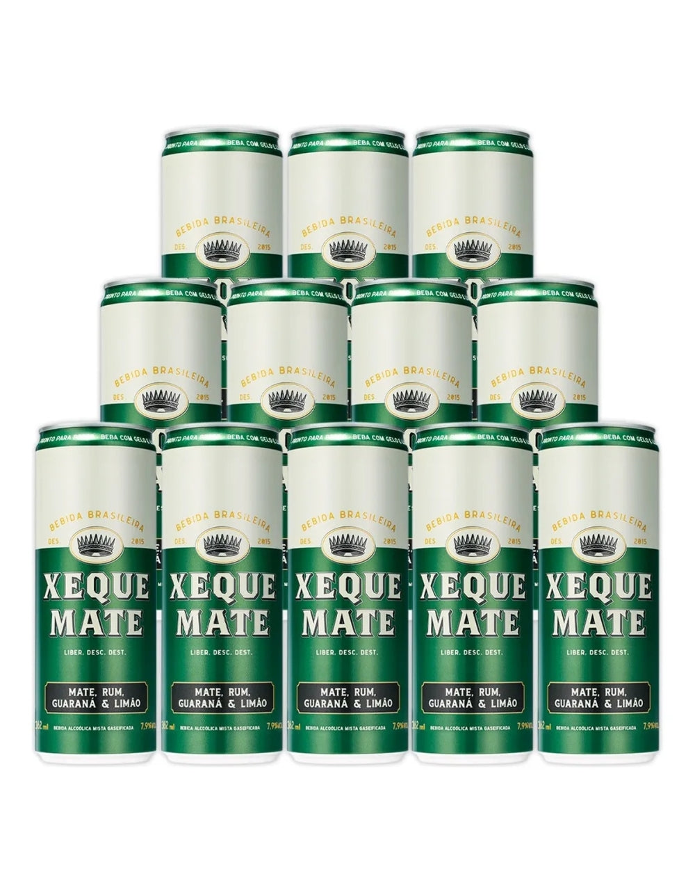 Xeque Mate Bebida Mista 12 latas 362ml