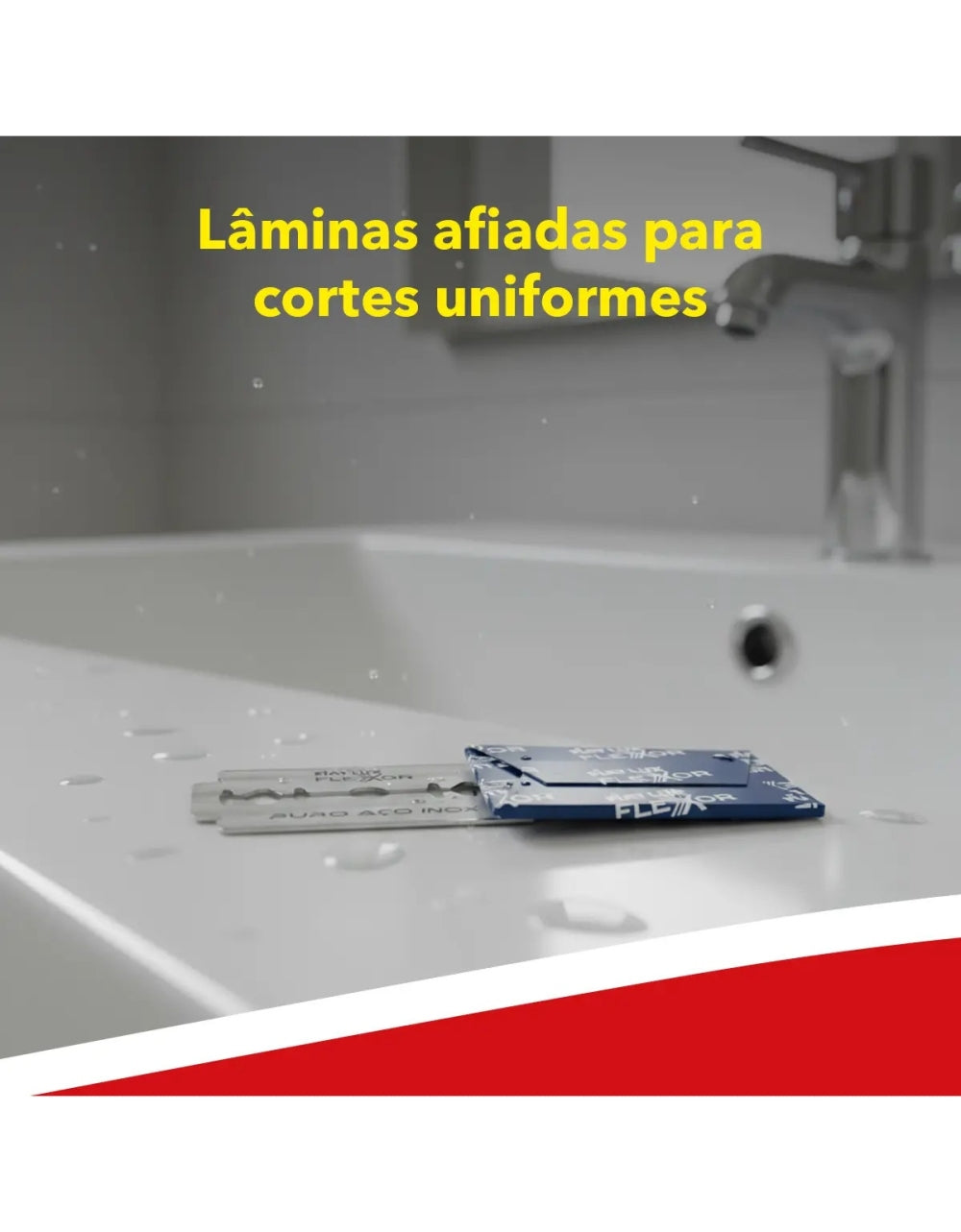 Lamina De Barbear Navalha Kit C/ 50 Laminas Fiat Lux Flexor