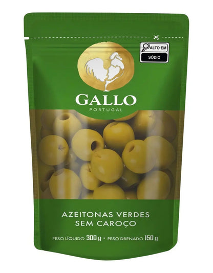 Azeitona Verde Sem/caroco Gallo 150 G
