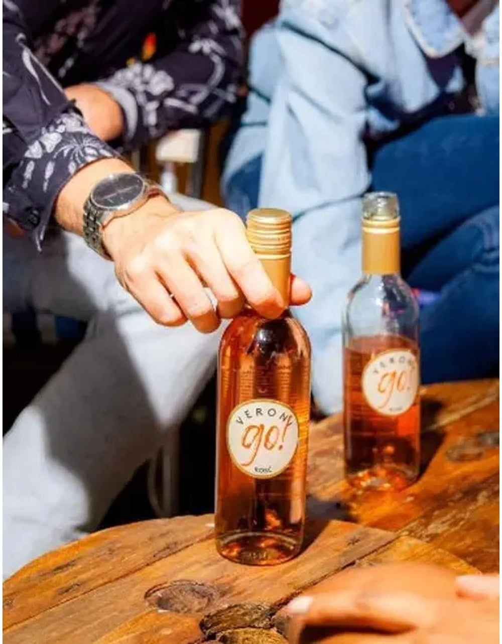 Vinho Veroni Go Rose 375ml