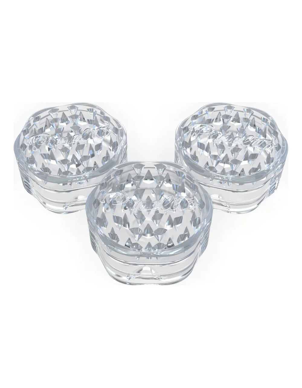 Display Dichavador Policarbonato Papelito Cristal 6 Unidades