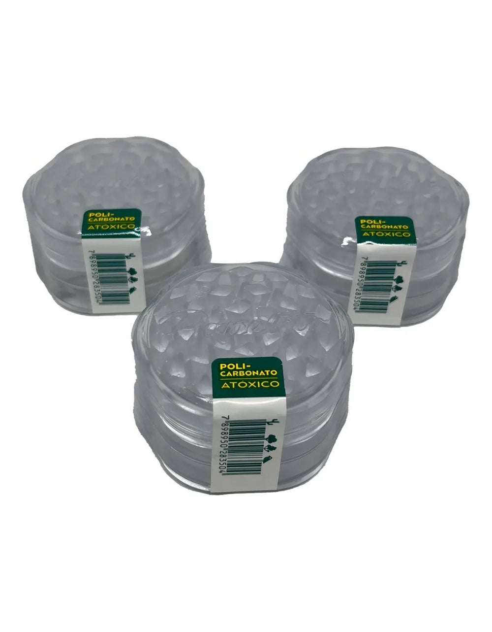 Display Dichavador Policarbonato Papelito Cristal 6 Unidades