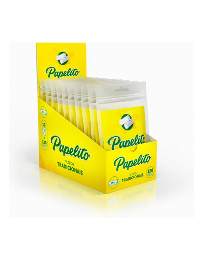 Filtro Papelito Tradicional C/10 Pacotes
