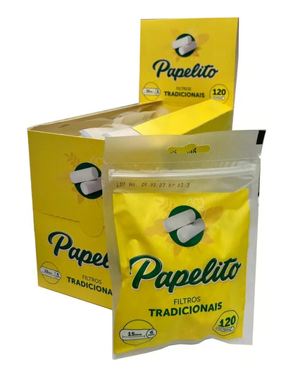 Filtro Papelito Tradicional C/10 Pacotes