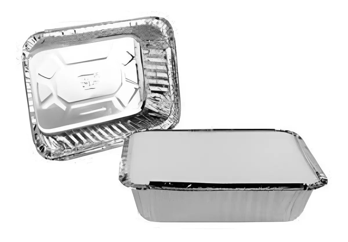 Marmita Aluminio 220ml Wyda com Tampa Caixa 200un