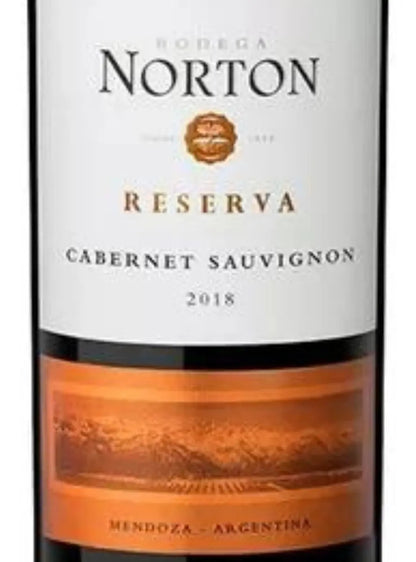 Vinho Tinto Norton Reserva Cabernet Sauvignon 750ml