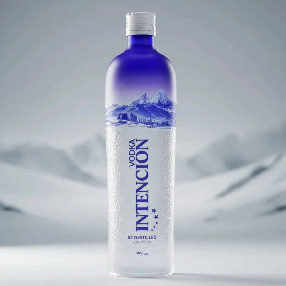 Vodka Intencion 5x Destilada Garrafa 900ml