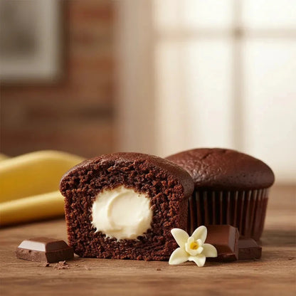 Bolinho Bauducco Chocolate Recheio Baunilha 16x40g