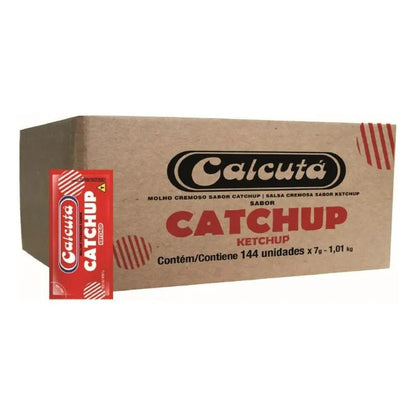 Catchup Calcuta Sache 7g Caixa com 144 Unidades