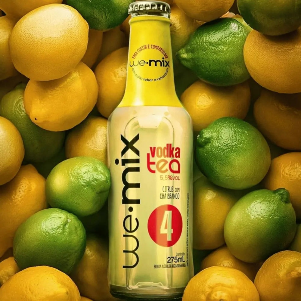 Bebida We Mix 4 Citrus com Cha Branco 275ml