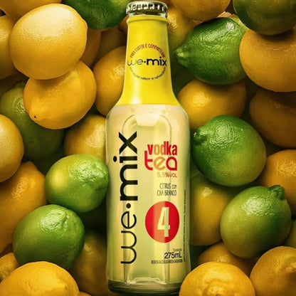 Bebida We Mix 4 Citrus com Cha Branco 275ml
