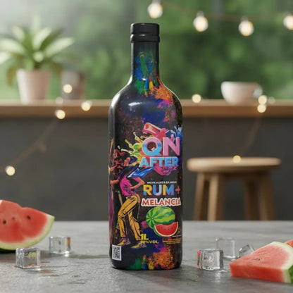 Bebida Mista QN After Rum Melancia 1L