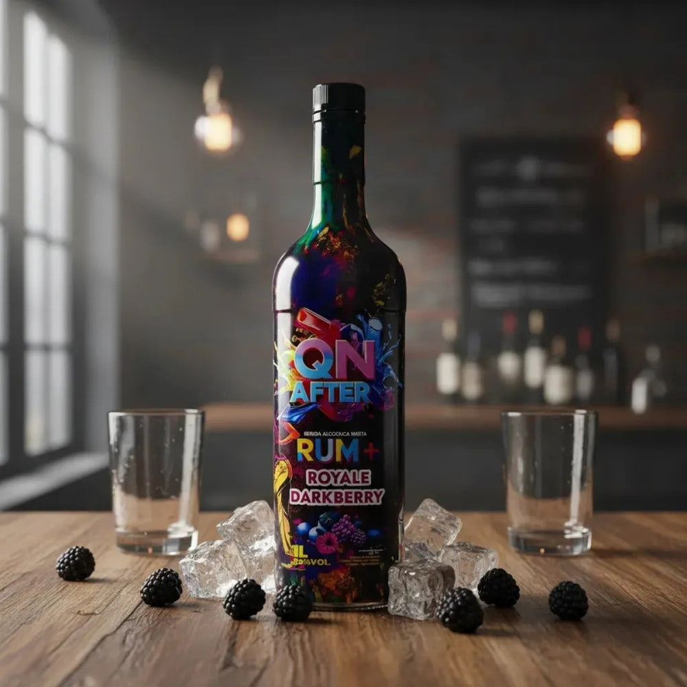 Bebida Mista QN After Rum Dark Berry 1L