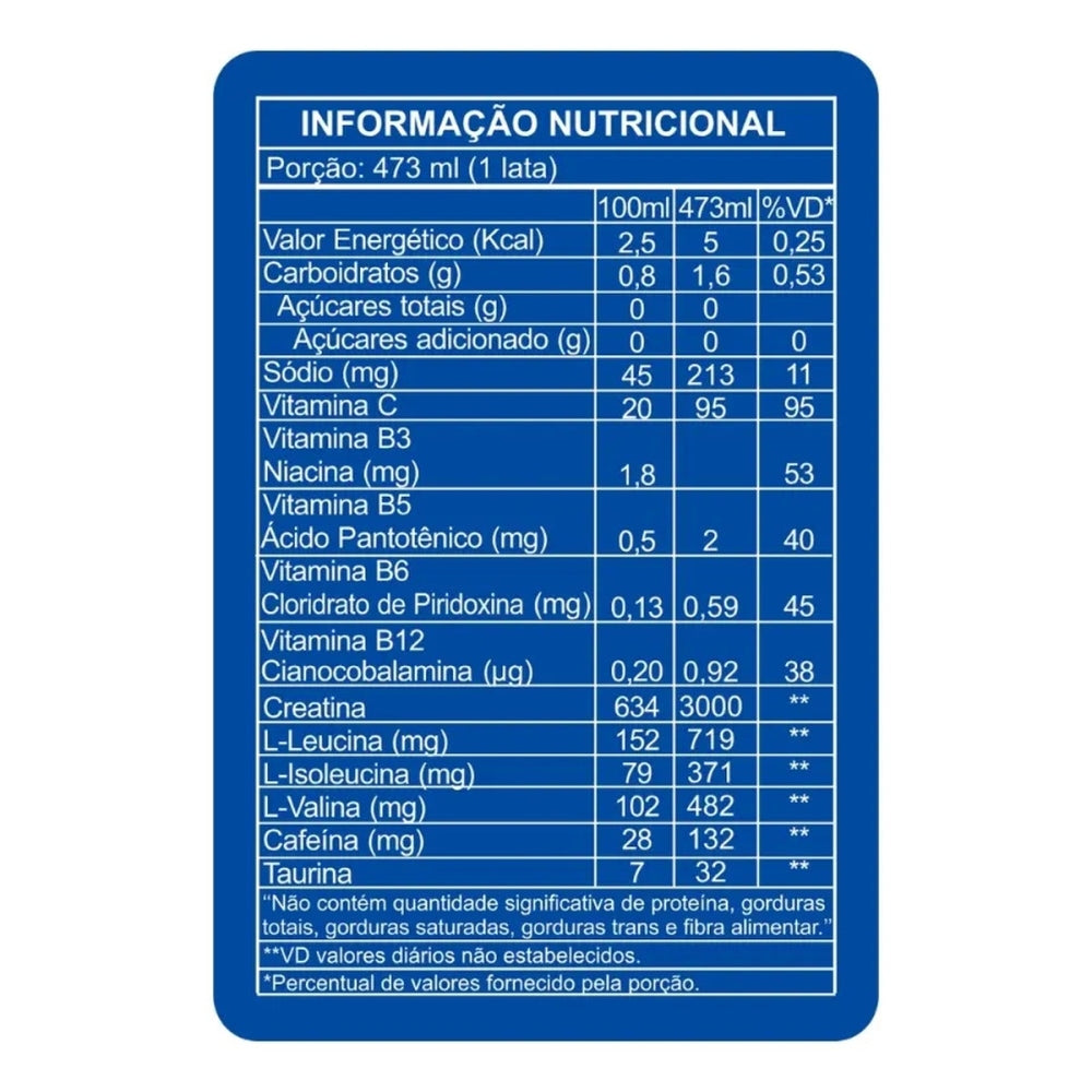 Itts Sero Energy Original com Creatina 473ml