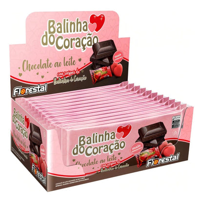 Chocolate Florestal Balinha do Coracao Display 12x80g