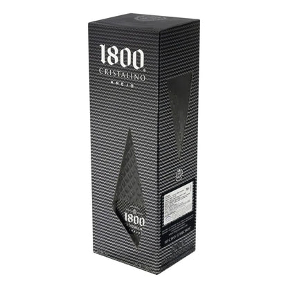 Tequila 1800 Cristalino Anejo 700ml com Copo