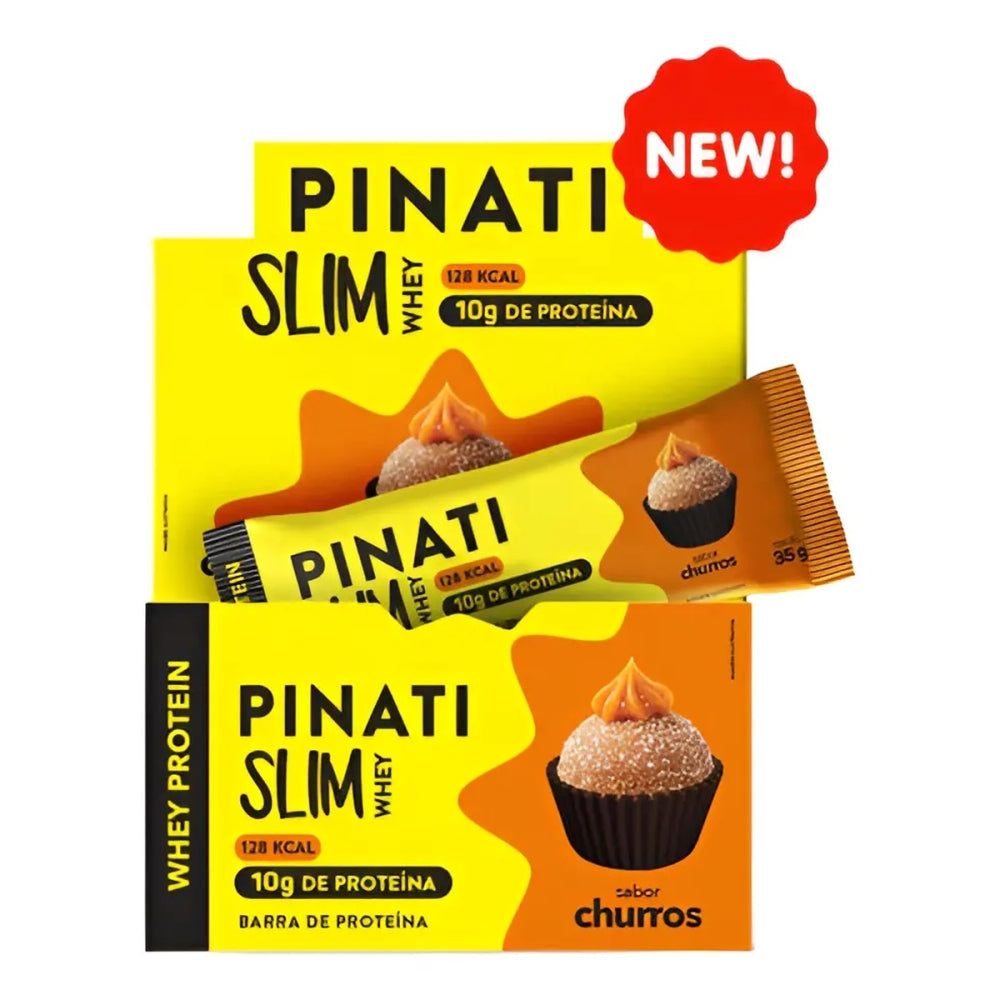 Barra Pinati Slim Whey Churros 35g 16un