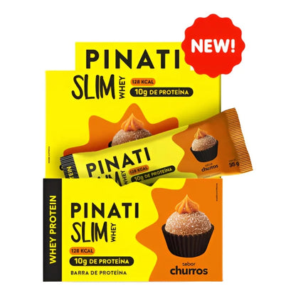 Barra Pinati Slim Whey Churros 35g 16un