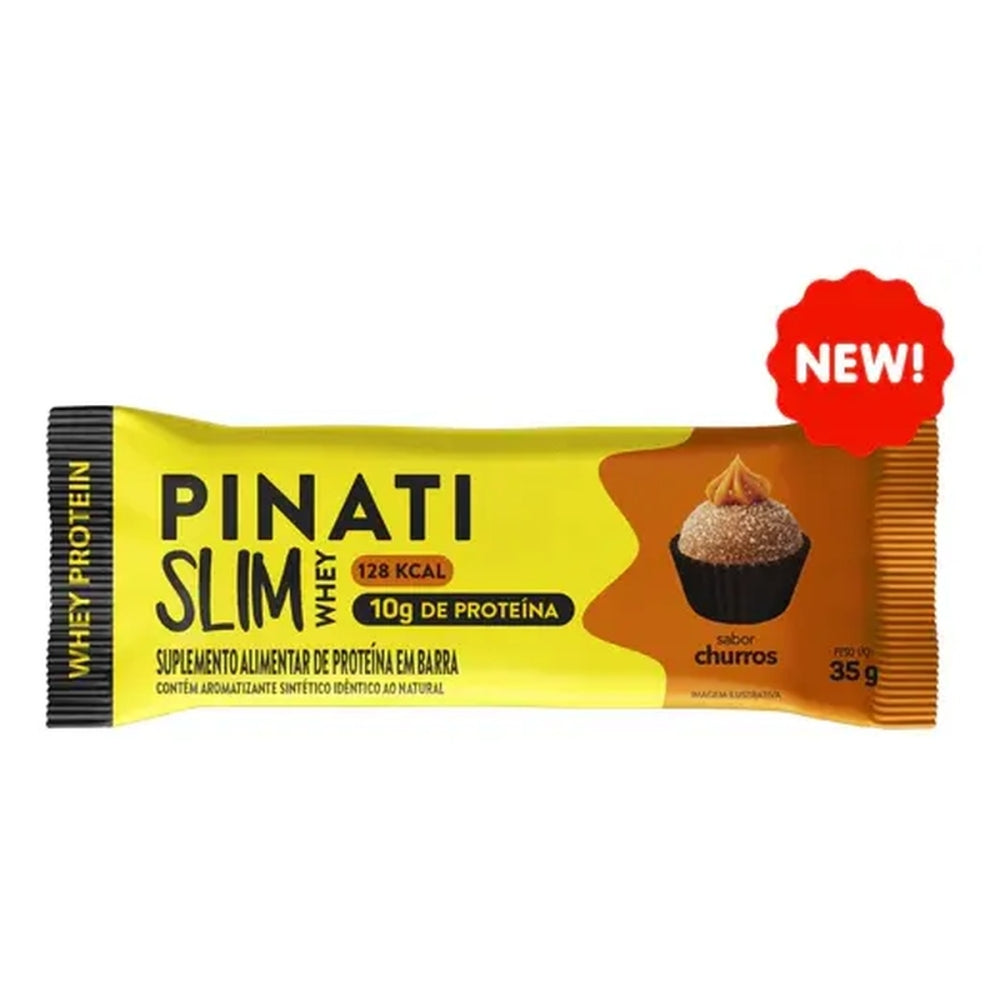 Barra Pinati Slim Whey Churros 35g 16un