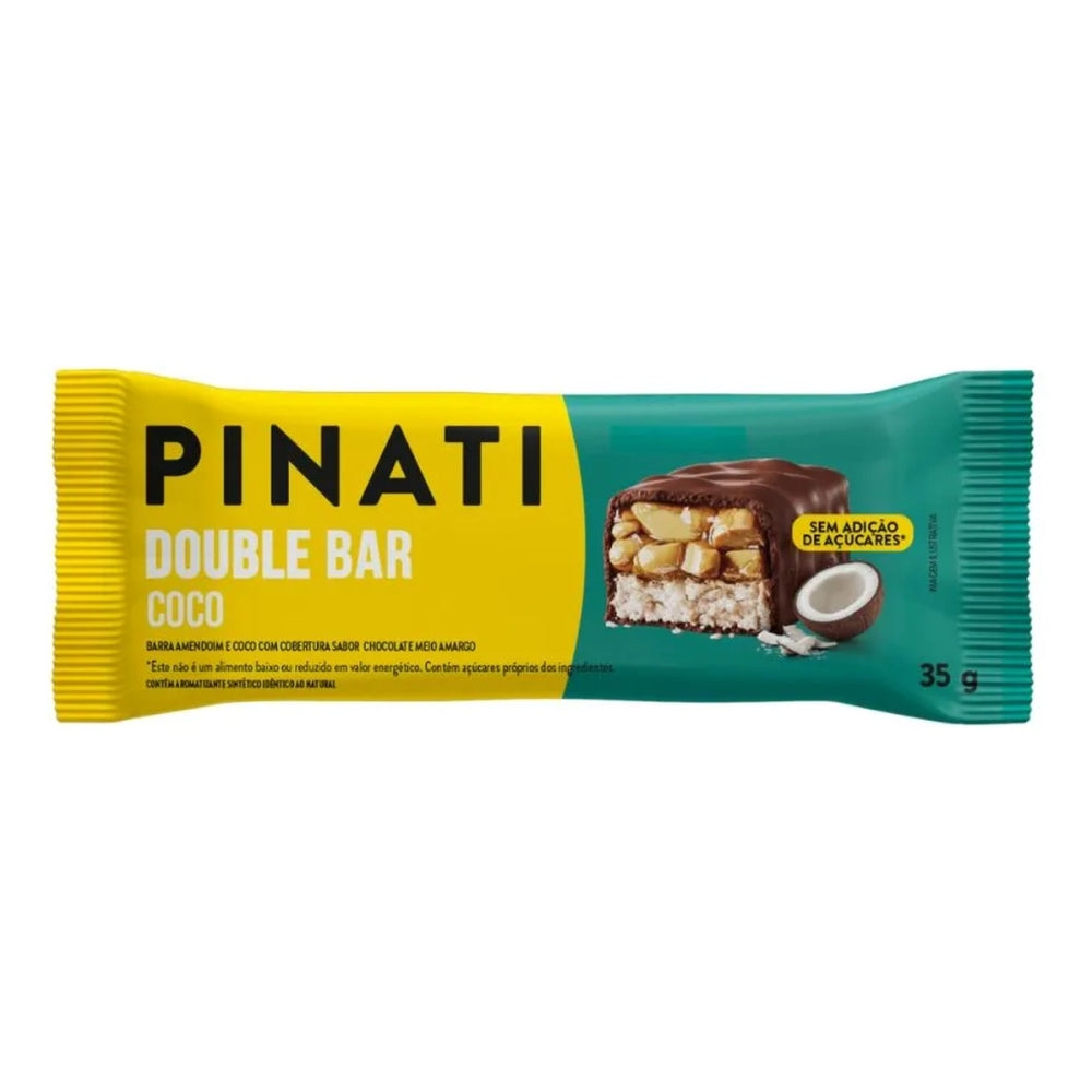 Barra Pinati Double Bar Coco 35g 16un