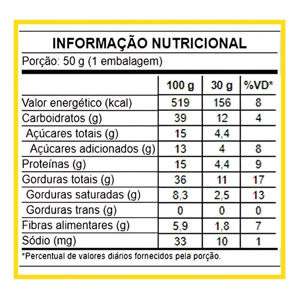 Barra Pinati Nuts Original 30g 4un