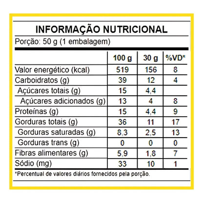 Barra Pinati Nuts Original 30g 4un