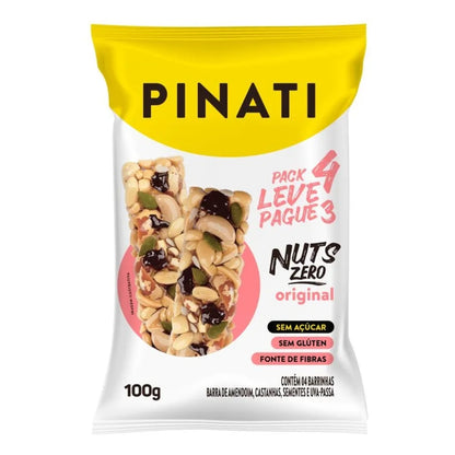 Barra Pinati Nuts Zero Original 25g 4un