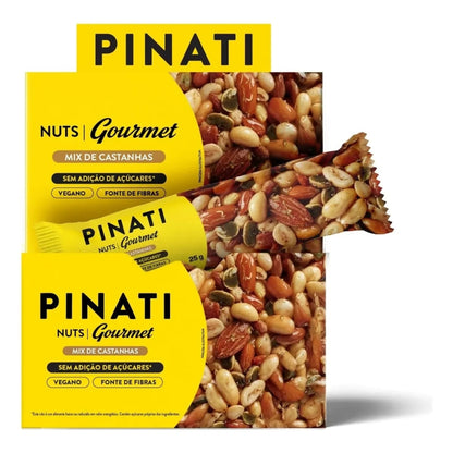 Barra Pinati Nuts Gourmet Mix de Castanhas 25g 20un