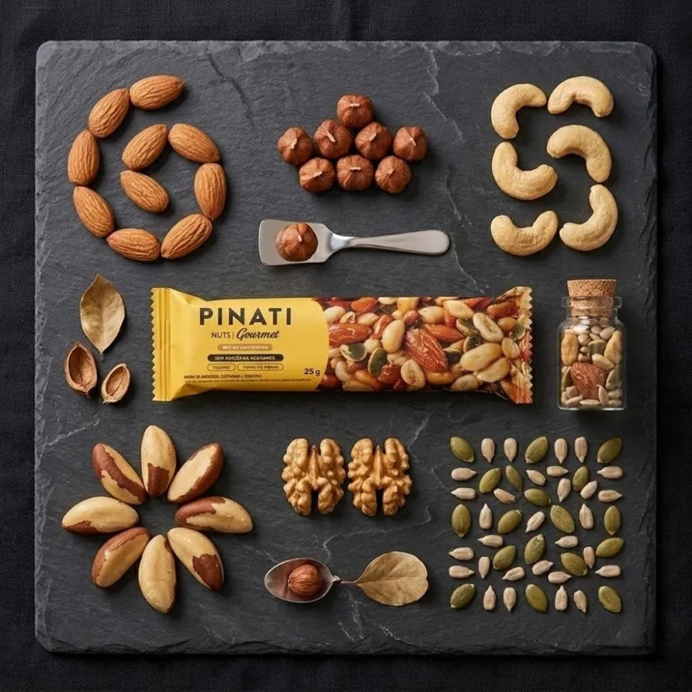 Barra Pinati Nuts Gourmet Mix de Castanhas 25g 20un