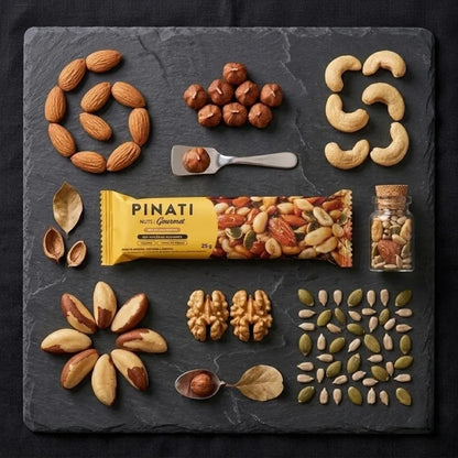 Barra Pinati Nuts Gourmet Mix de Castanhas 25g 20un