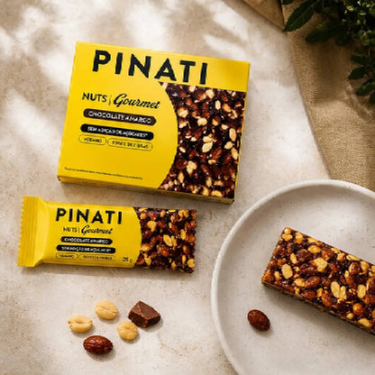 Barra Pinati Nuts Gourmet Frutas Vermelhas 25g 20un